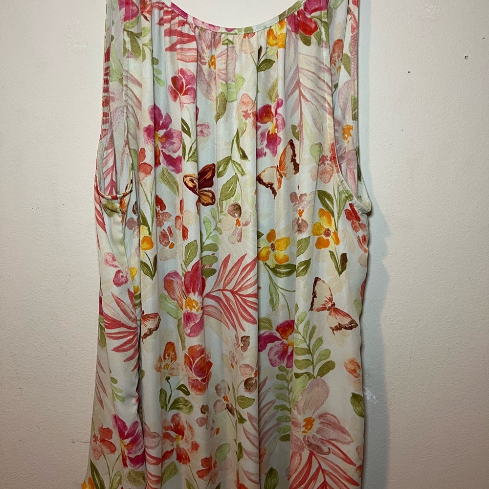Floral Sleeveless Dress